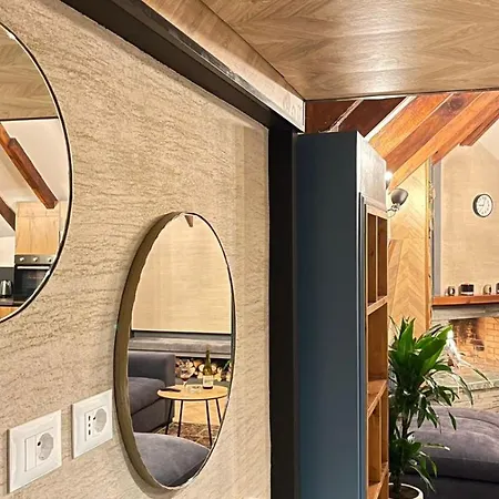 アパート Heart Of Cozy Loft With Fireplace