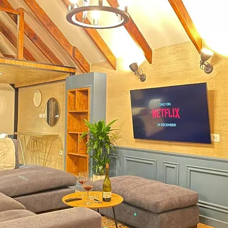 Heart Of Cozy Loft With Fireplace Apartment *