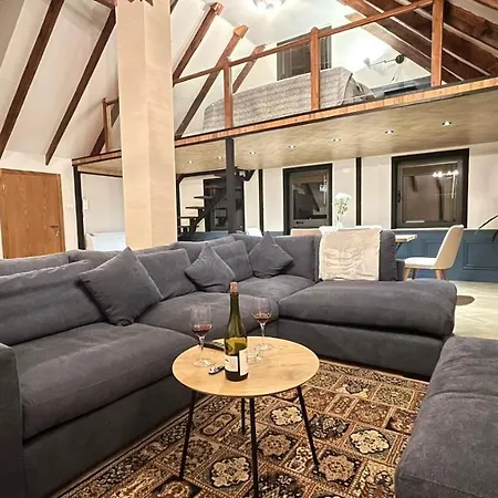 Heart Of Cozy Loft With Fireplace Appartement