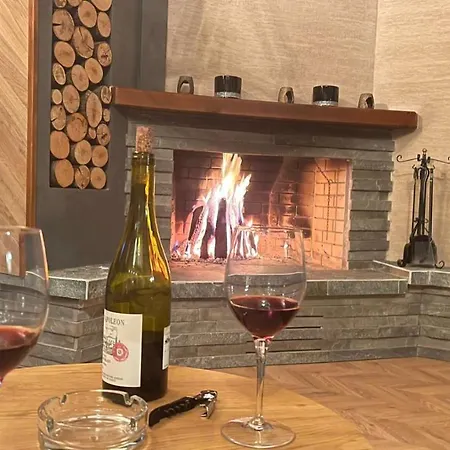 Heart Of Cozy Loft With Fireplace * 티라나